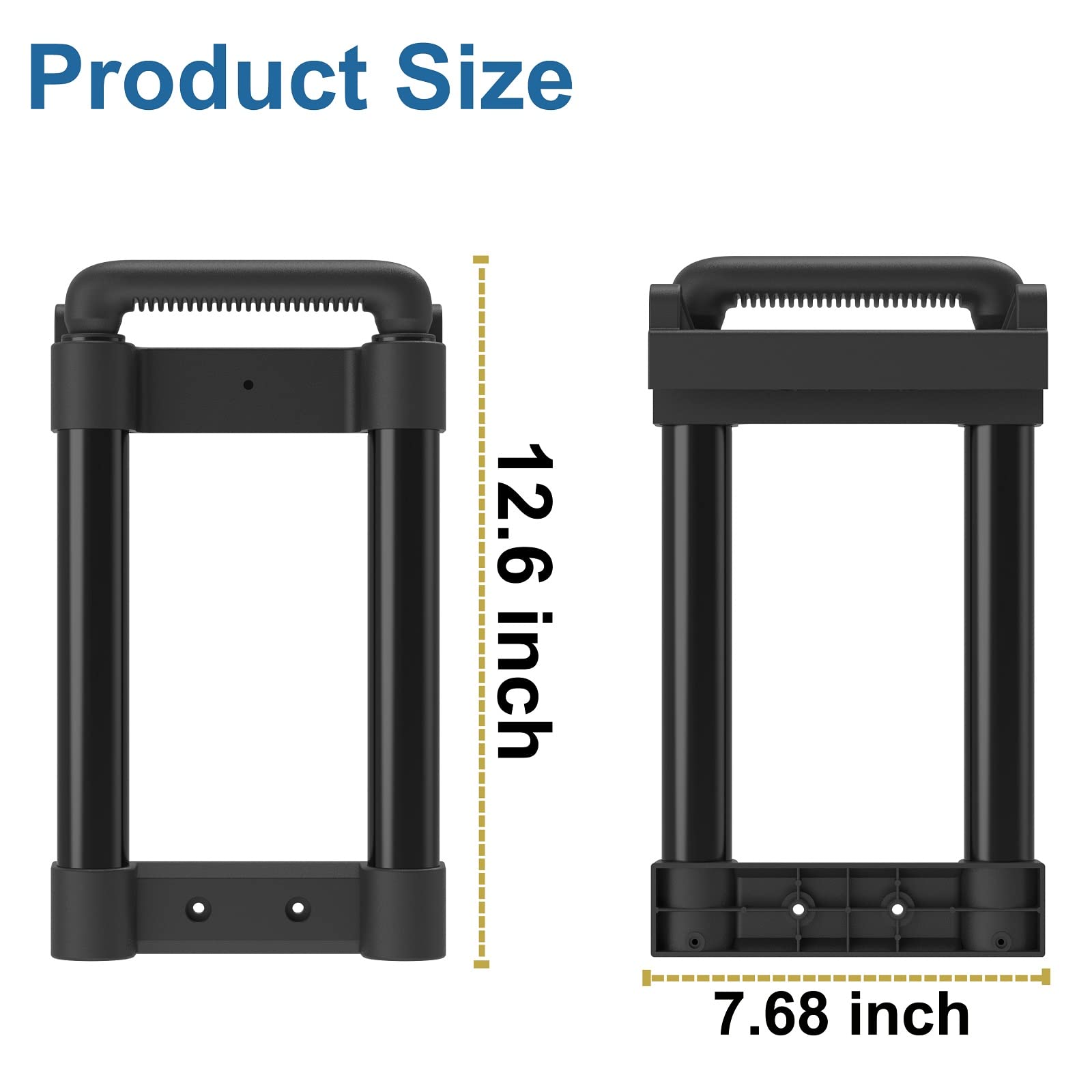 LBB-Parts replacement handle with screws for quick DIY installation.