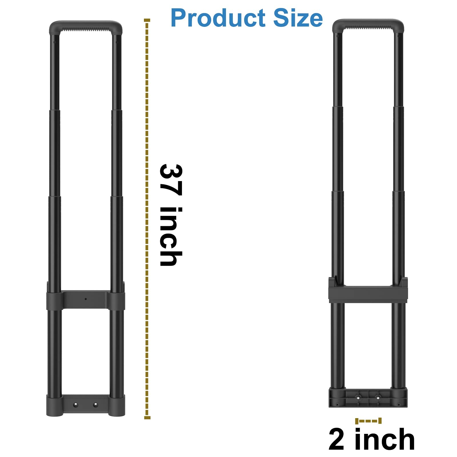 LBB-Parts 3-screw-hole design secures attachment to 50QT-60QT Coleman cooler.