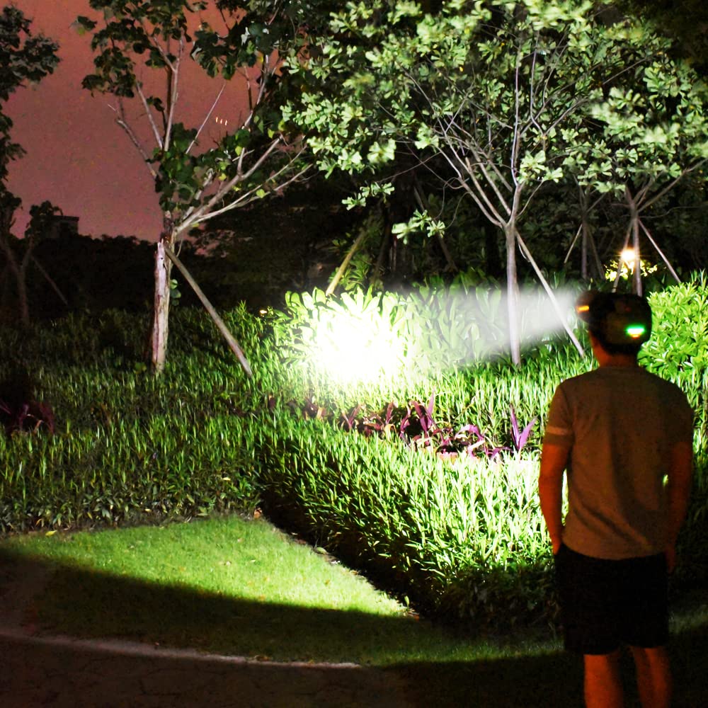 LBJD headlamp comfortable back-arc battery design reduces pressure.