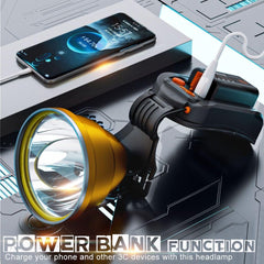 LBJD headlamp gesture sensing enables hands-free control in dim conditions.