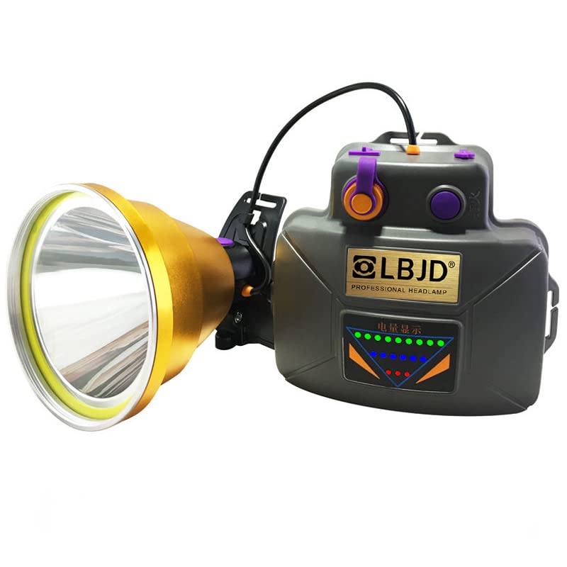 LBJD headlamp built-in lighter function assists campfire setup.