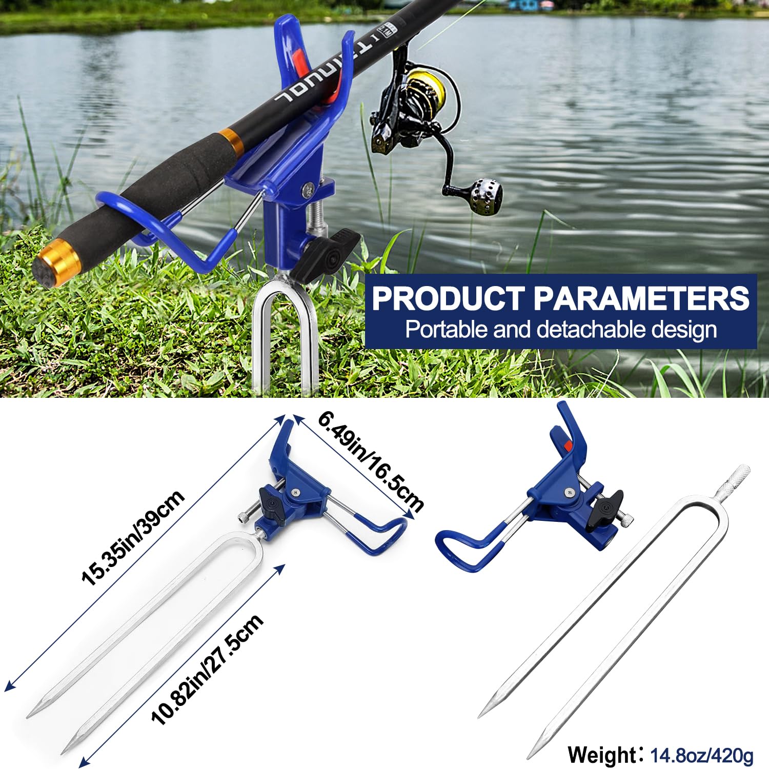 Detachable ground stake for portability