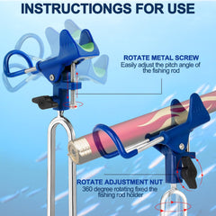 Vertical adjustment showing 130-degree tilt with set screw