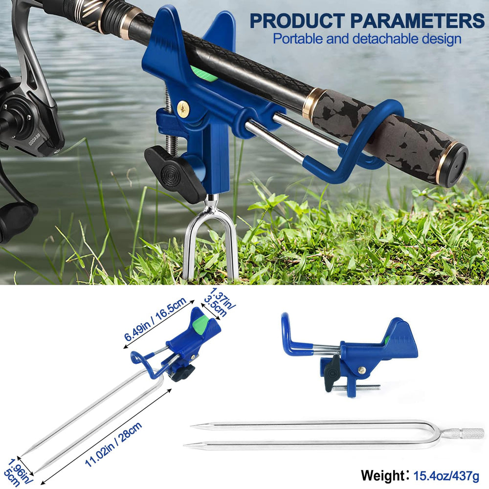 Detachable, portable ground stake for easy transport