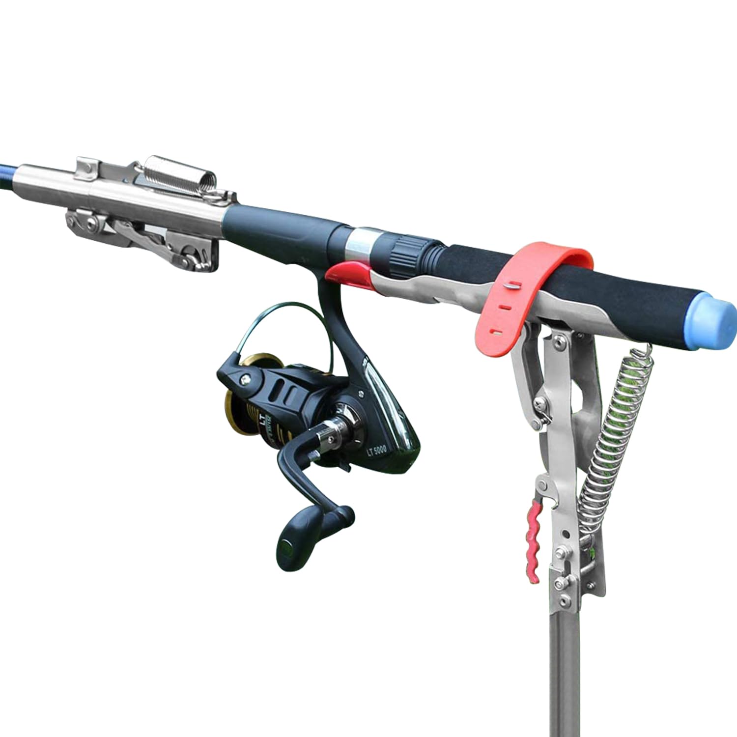 Packaging and warranty cards for LBW rod holder four-pack