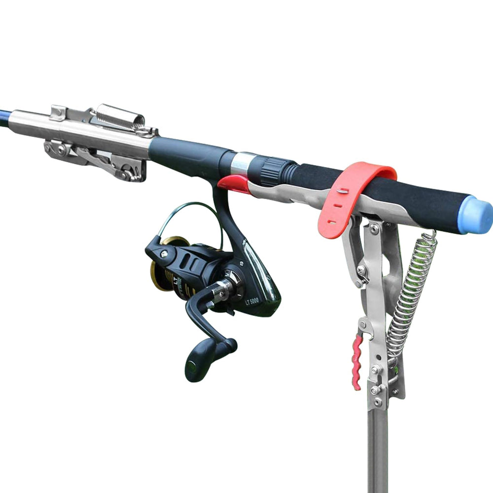 Packaging and warranty cards for LBW rod holder four-pack