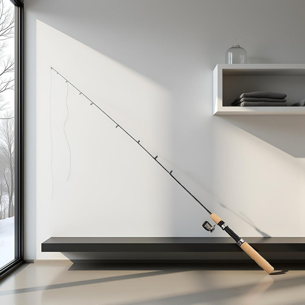 Reel mounting: compatible with preferred reel for customization