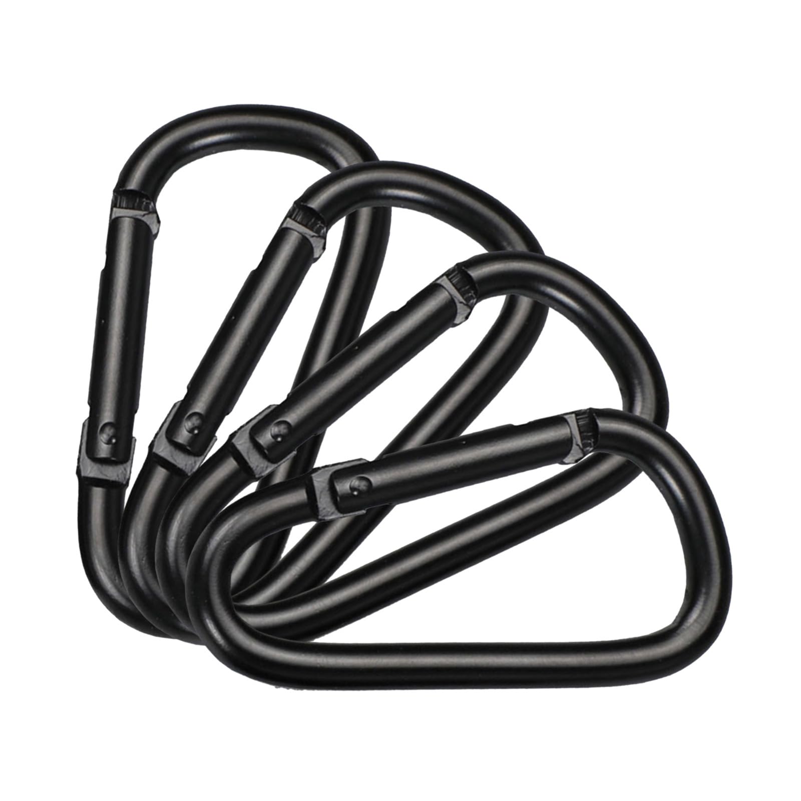 Ldabrye carabiner clip on a backpack for easy attachment and quick access.