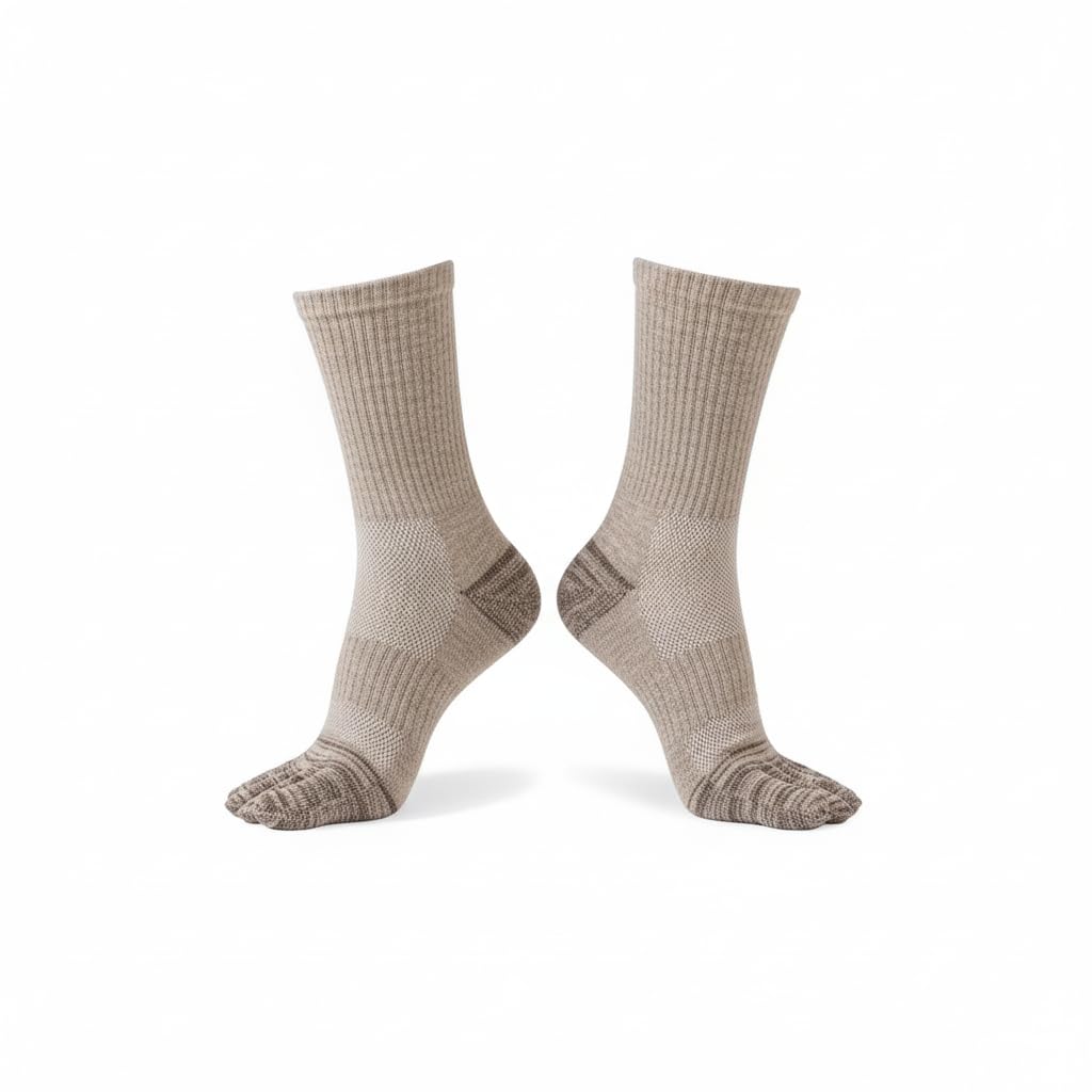 LDGSUPH three-pack socks suitable for hiking and work environments