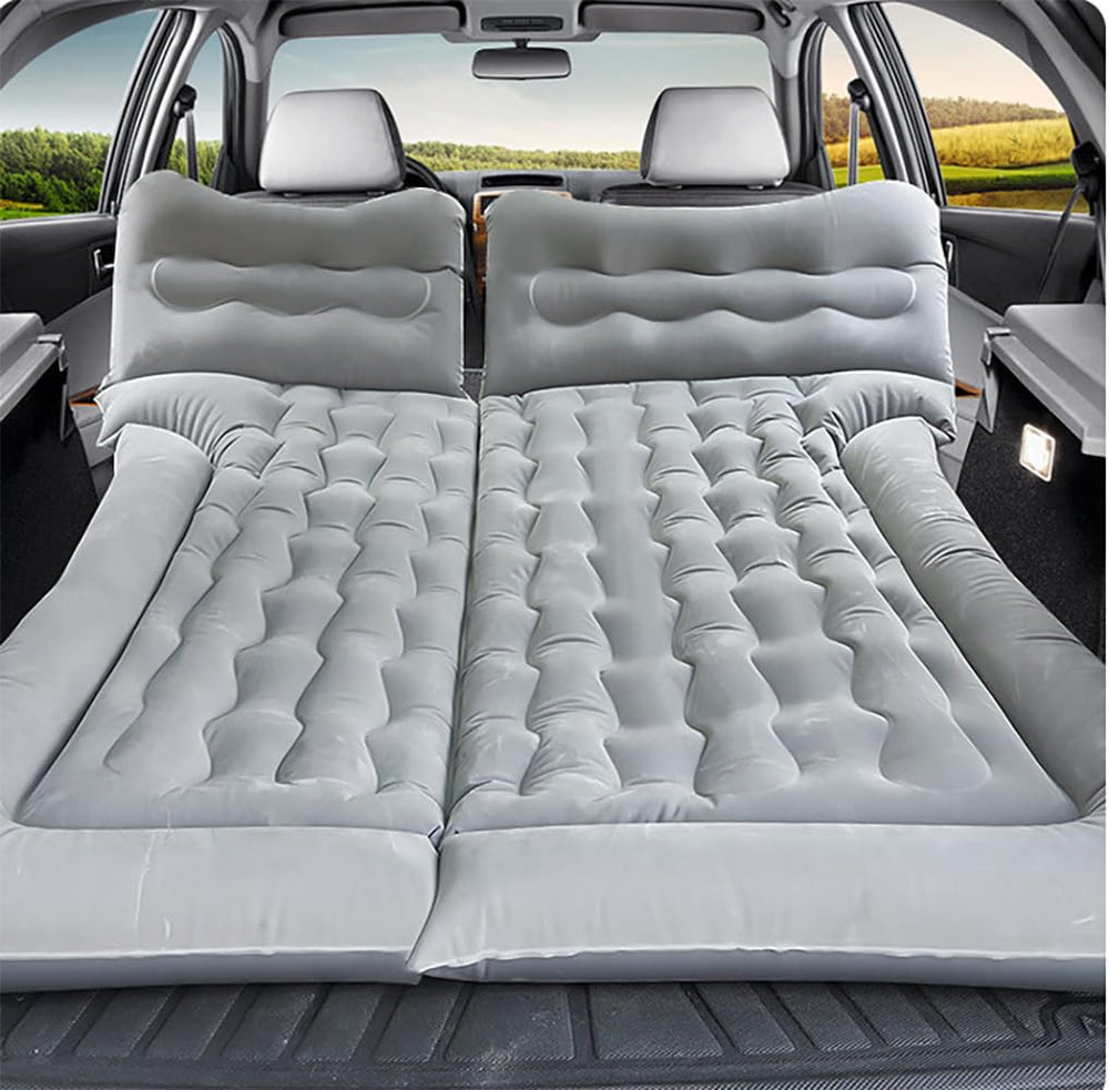 LDHSYU car air mattress for Tesla Model X 6-Seats, mattress setup for comfortable travel.