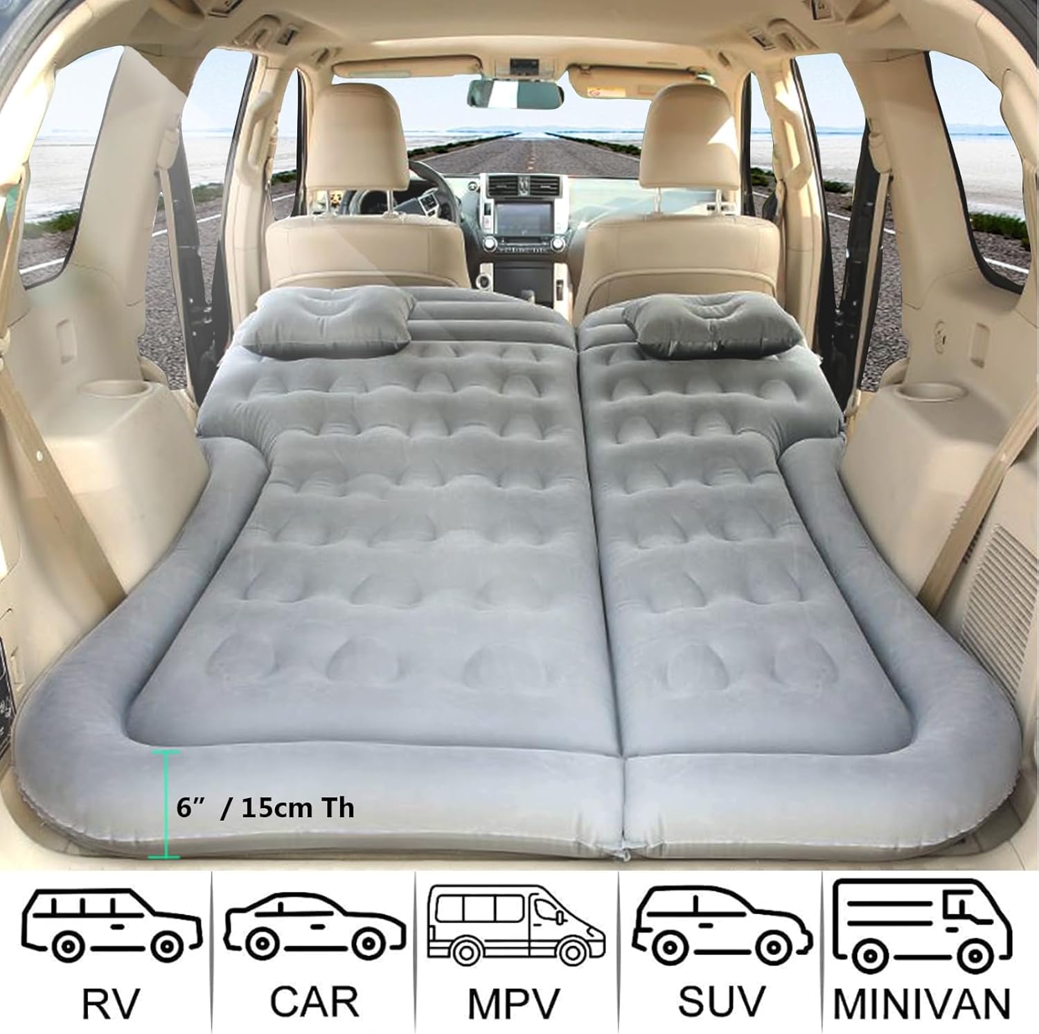 LDHSYU Portable, foldable mattress for camping and trips
