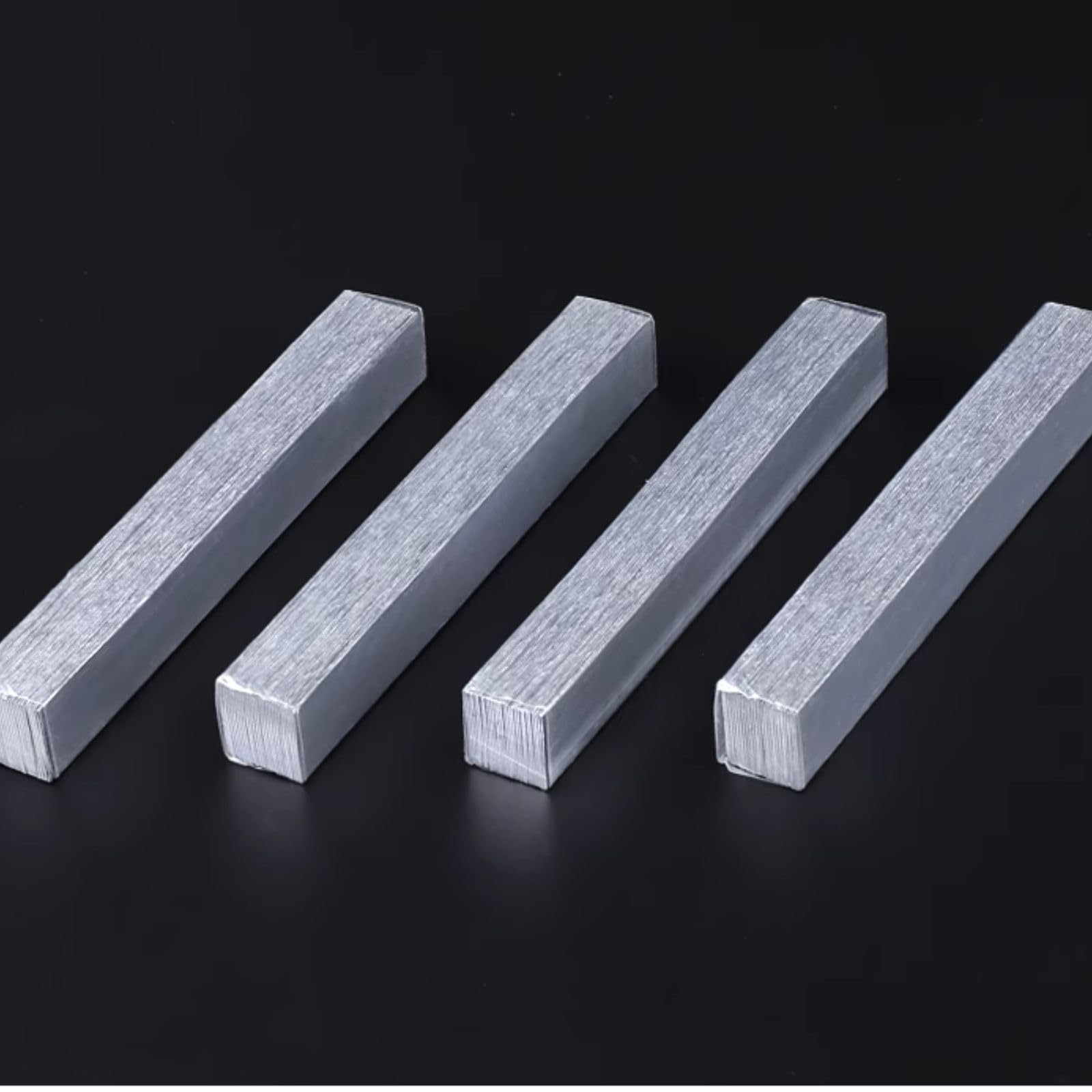 Packaging and contents: 33 lead sheets and a lead strip roll