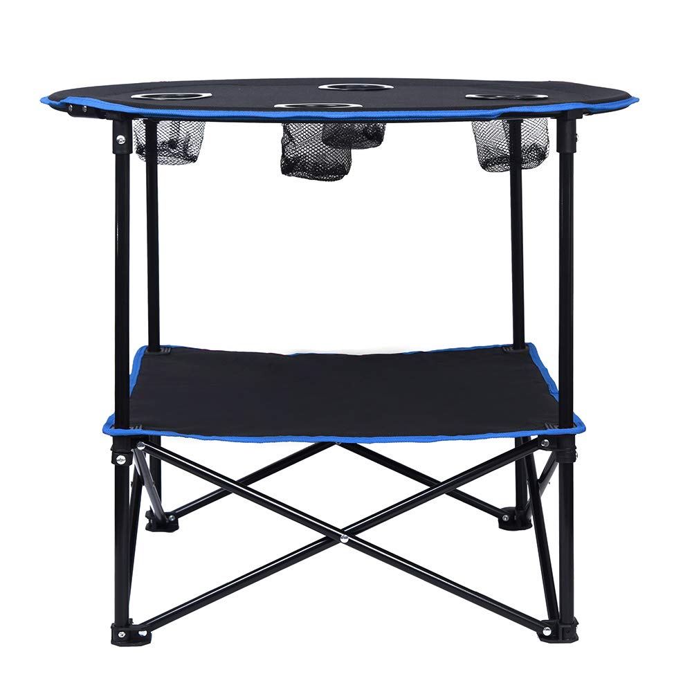 LEADALLWAY folding canvas material offers durability and easy cleaning during outdoor trips.