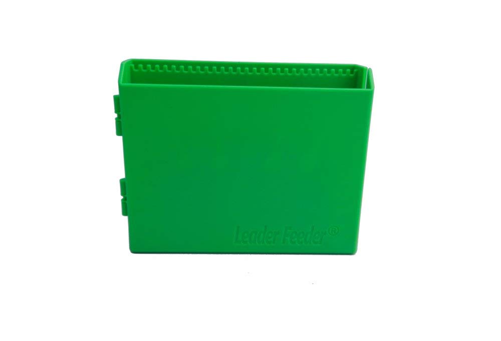 Leader Feeder durable glass-filled nylon construction withstands rugged conditions.