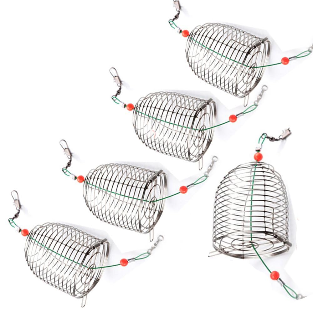Leadigol stainless steel carp fishing bait trap cage