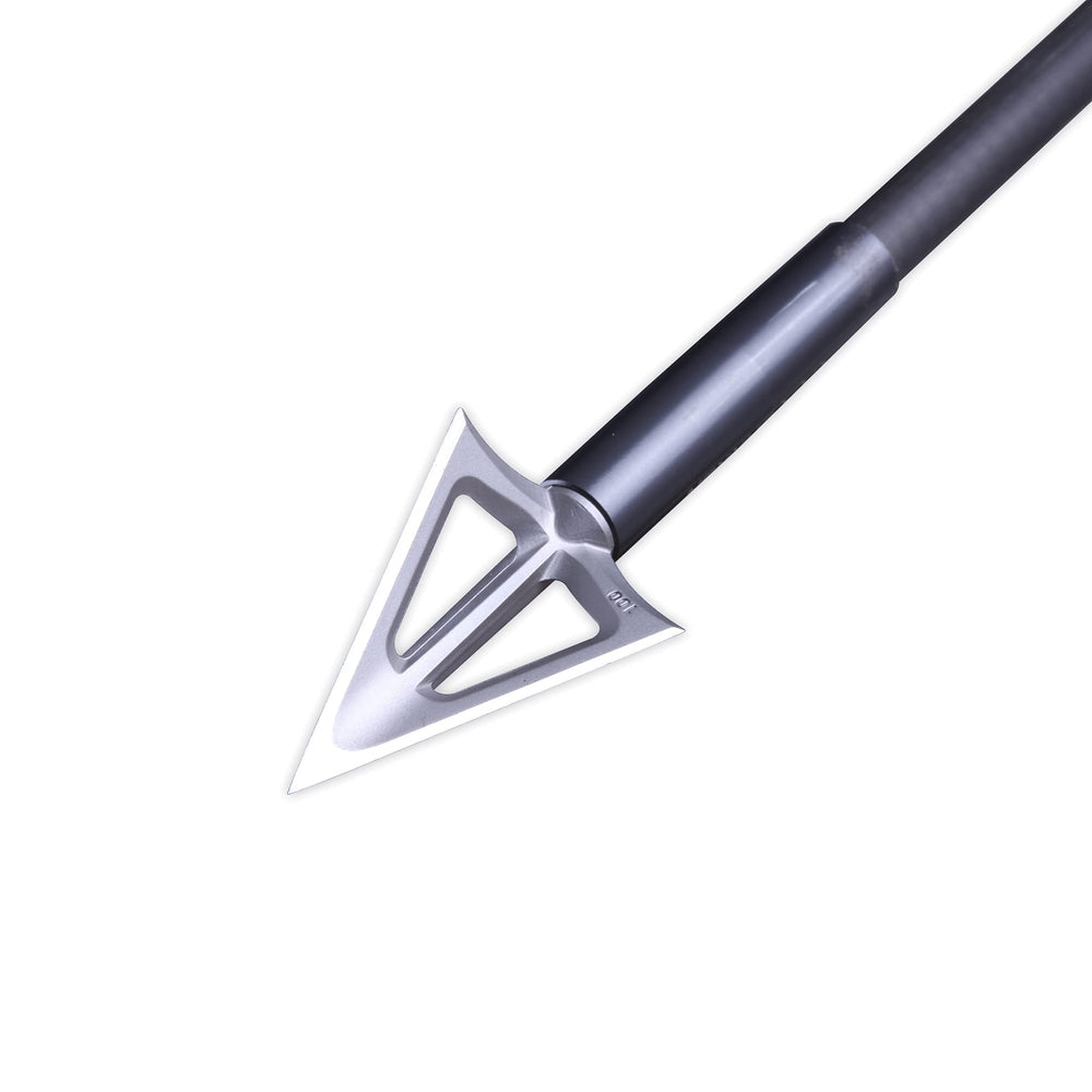 LEANPRO 100 grain broadheads fit standard 8-32 screw-in threads