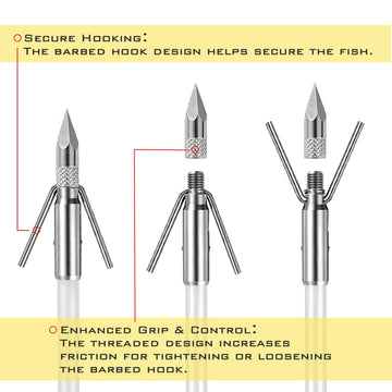 LEANPRO bowfishing arrows 6-pack provides value and backup options for multiple setups.