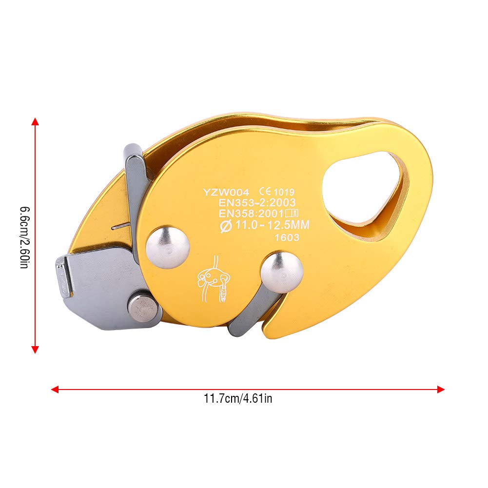 Leapiture descender on rigging for trees and aerial setups.