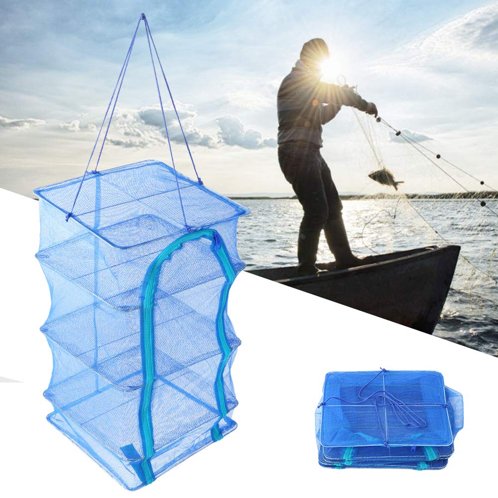 Leapiture fish drying net anti-mosquito mesh protects contents during drying
