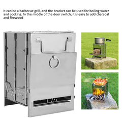 Leapiture foldable and lightweight stove ideal for backpacking and quick setups