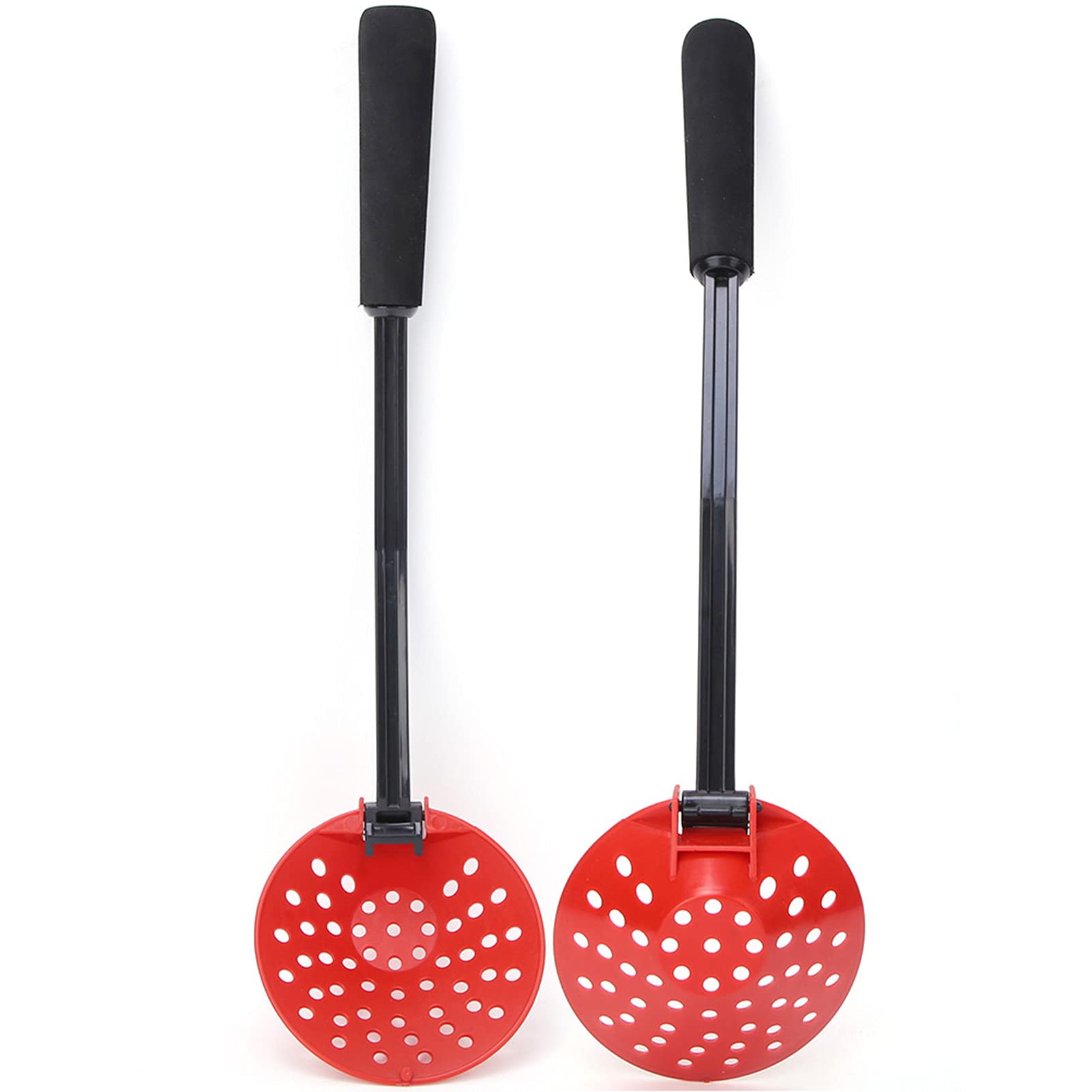 Leapiture winter fishing spoon measures 35 cm in length for reach.
