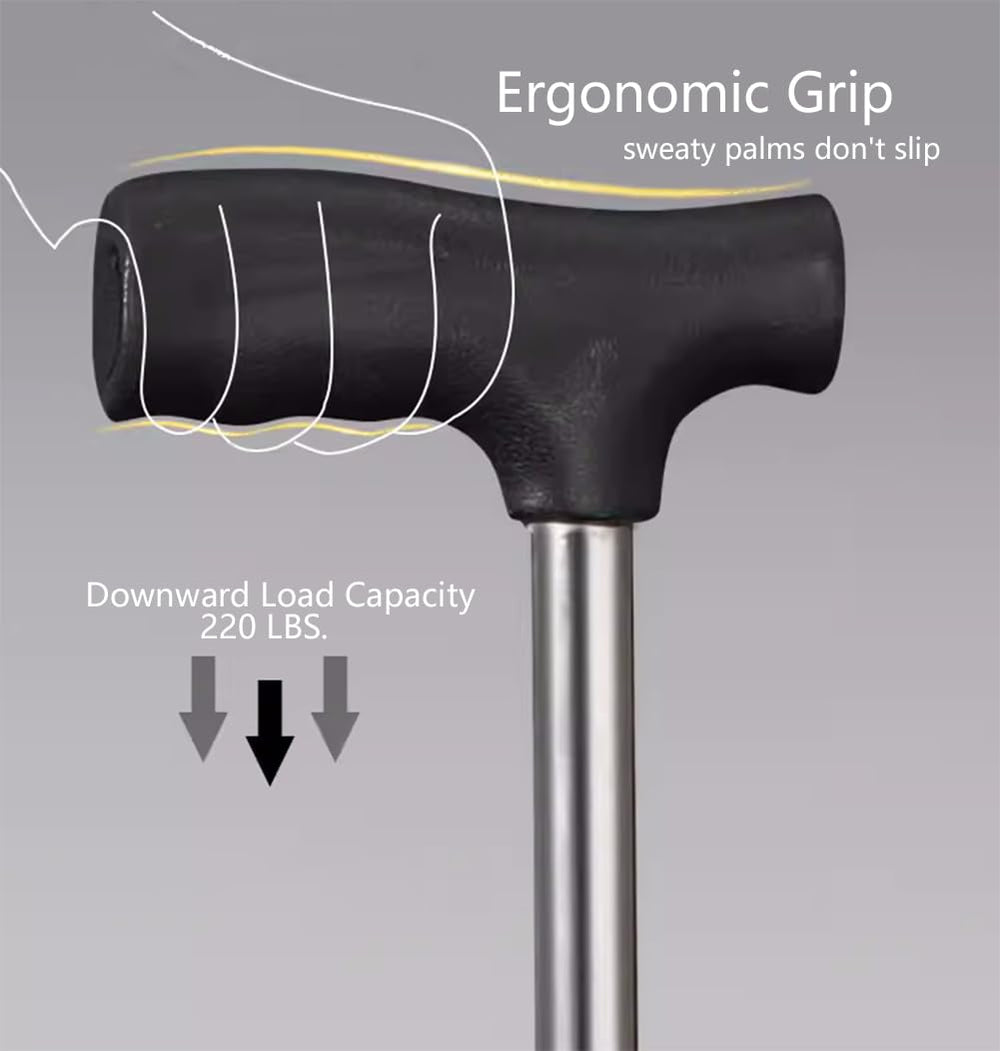 LeapLife cane-weight-2lbs emphasizes ultra-light design easy handling