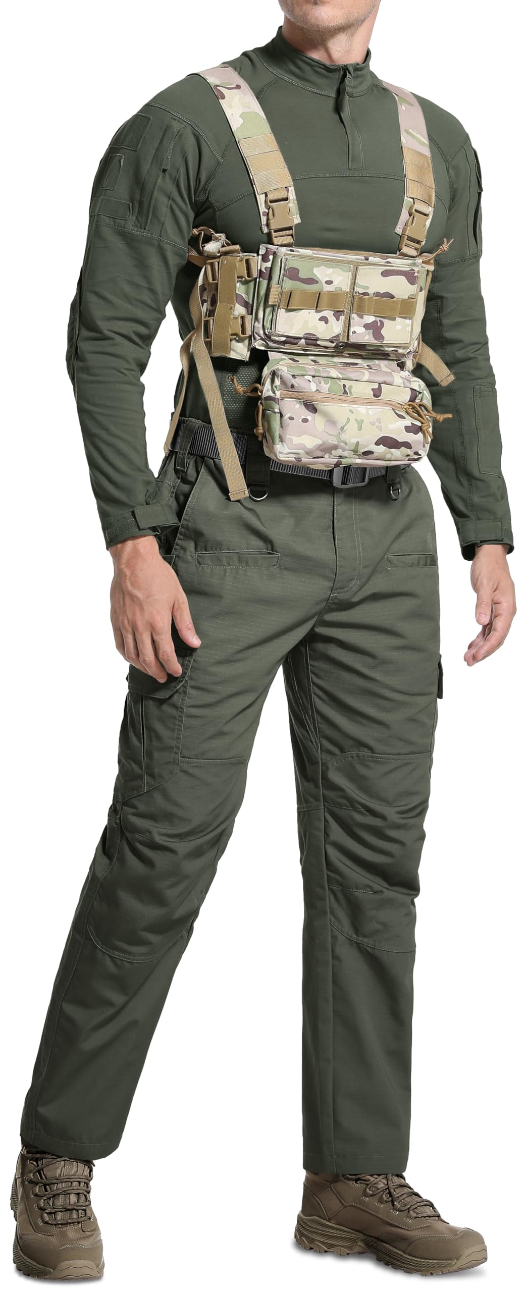 LeapsLion tactical pants eight-pocket layout for organized storage on hikes and work.
