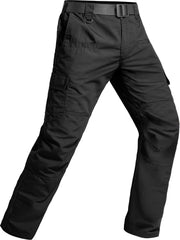 LeapsLion men's tactical pants water-resistant front view for rugged outdoor wear