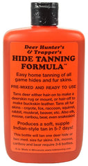Leather Unltd Trapper's Hide Tanning Formula bottle for home tanning of furs and hides
