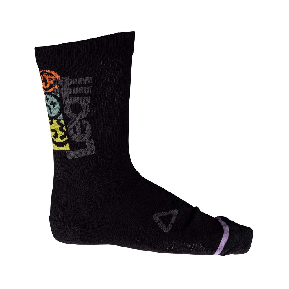 Leatt Socks MTB marled-texture adds style and soft feel