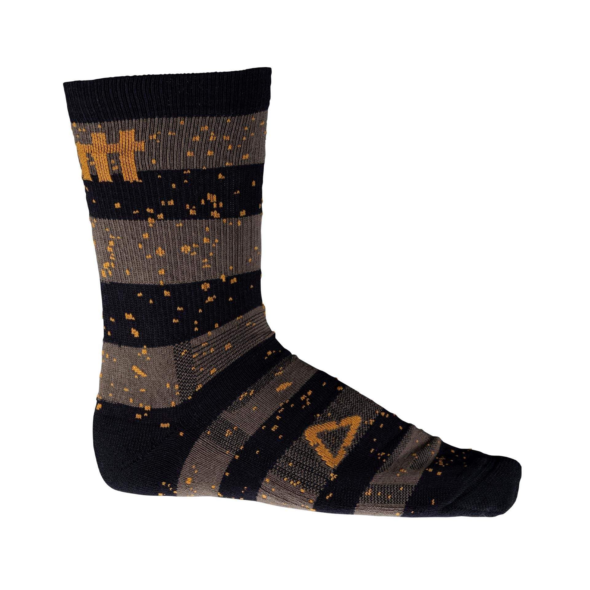Leatt Socks MTB on-bike view demonstrates everyday performance and comfort