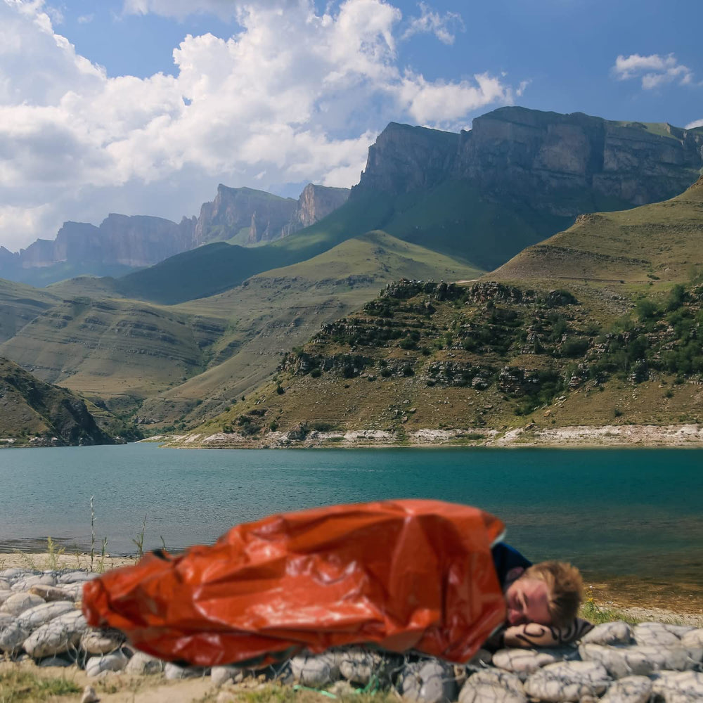 Leberna emergency bivy sack four-pack in kit form
