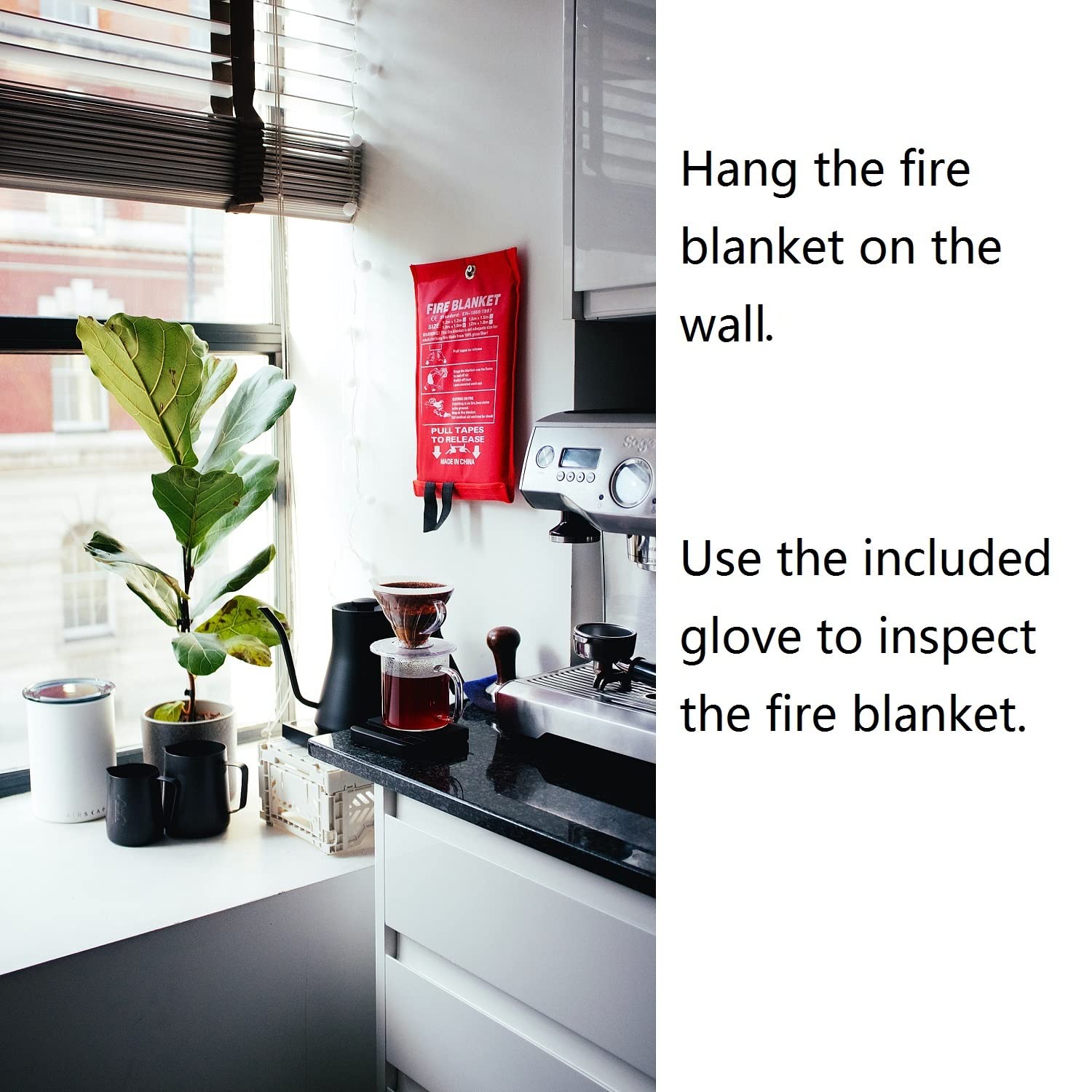 Leberna fire blanket EN1869:2019-certified reliability in emergencies.