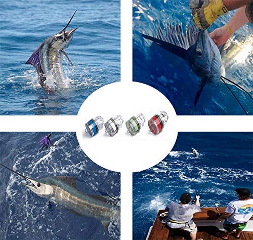LED 5PACK 1000-meter depth rating supports deep offshore fishing.