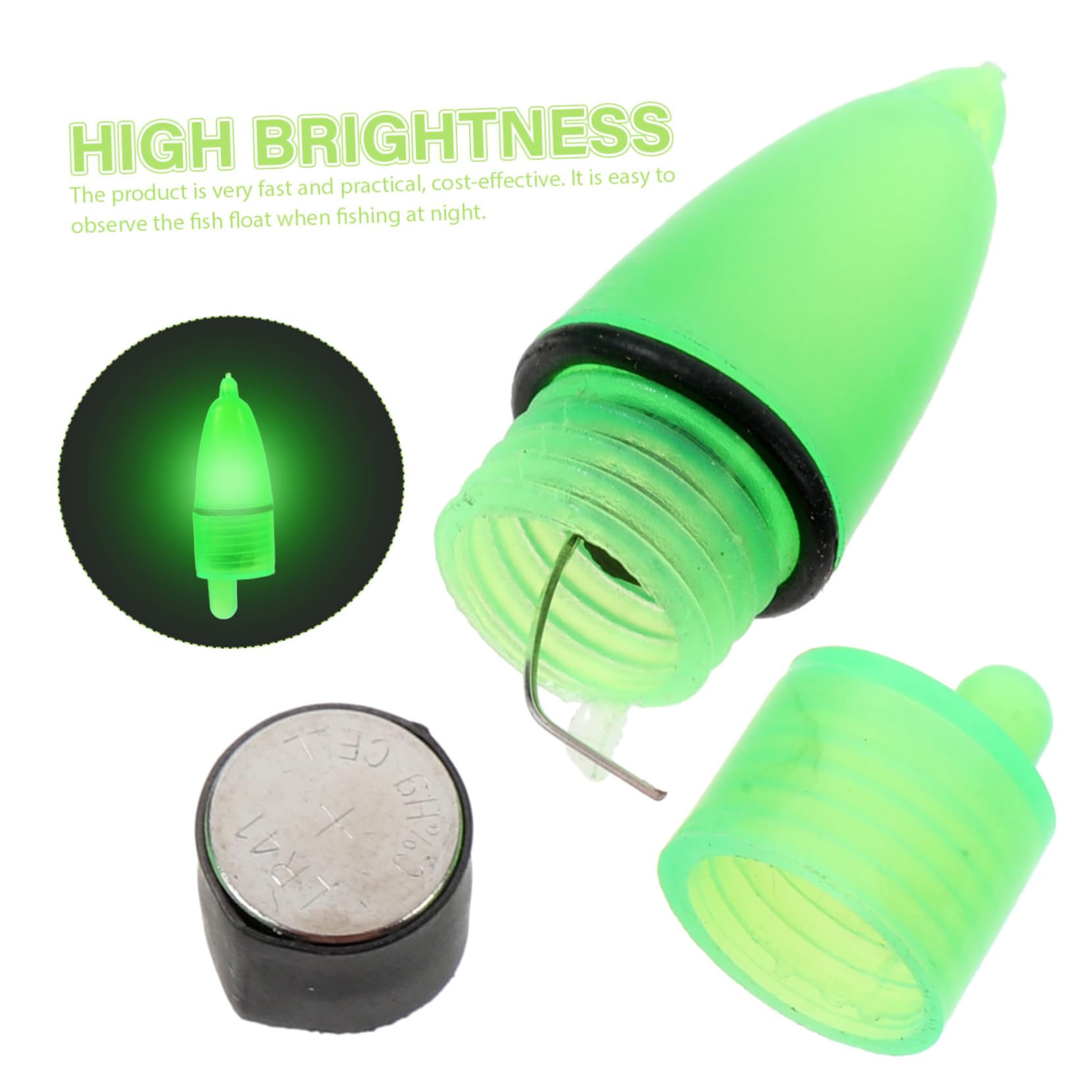 LED Fishing Rod Bite Alarm on night setup, helps detect bites sooner.