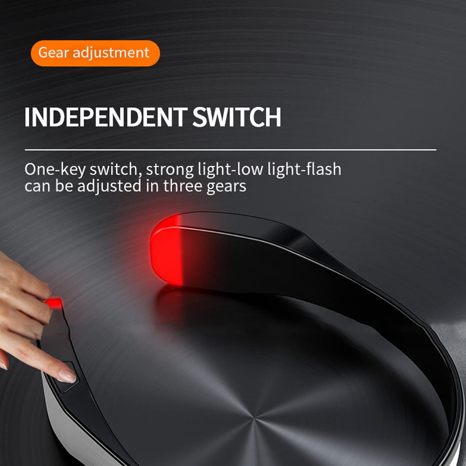LED Headlamp rechargeable Type-C USB charging keeps you ready on the go.