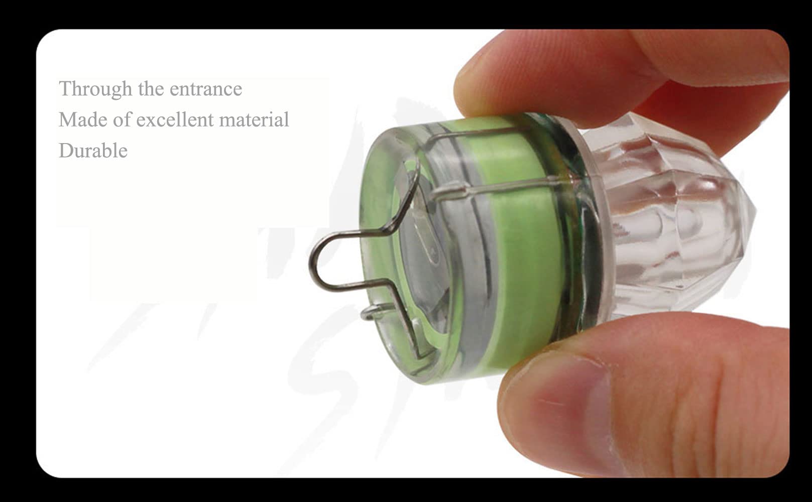 Saltwater proof LED fishing light in use for tuna and swordfish