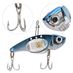 Lure submerged in water showing depth capability