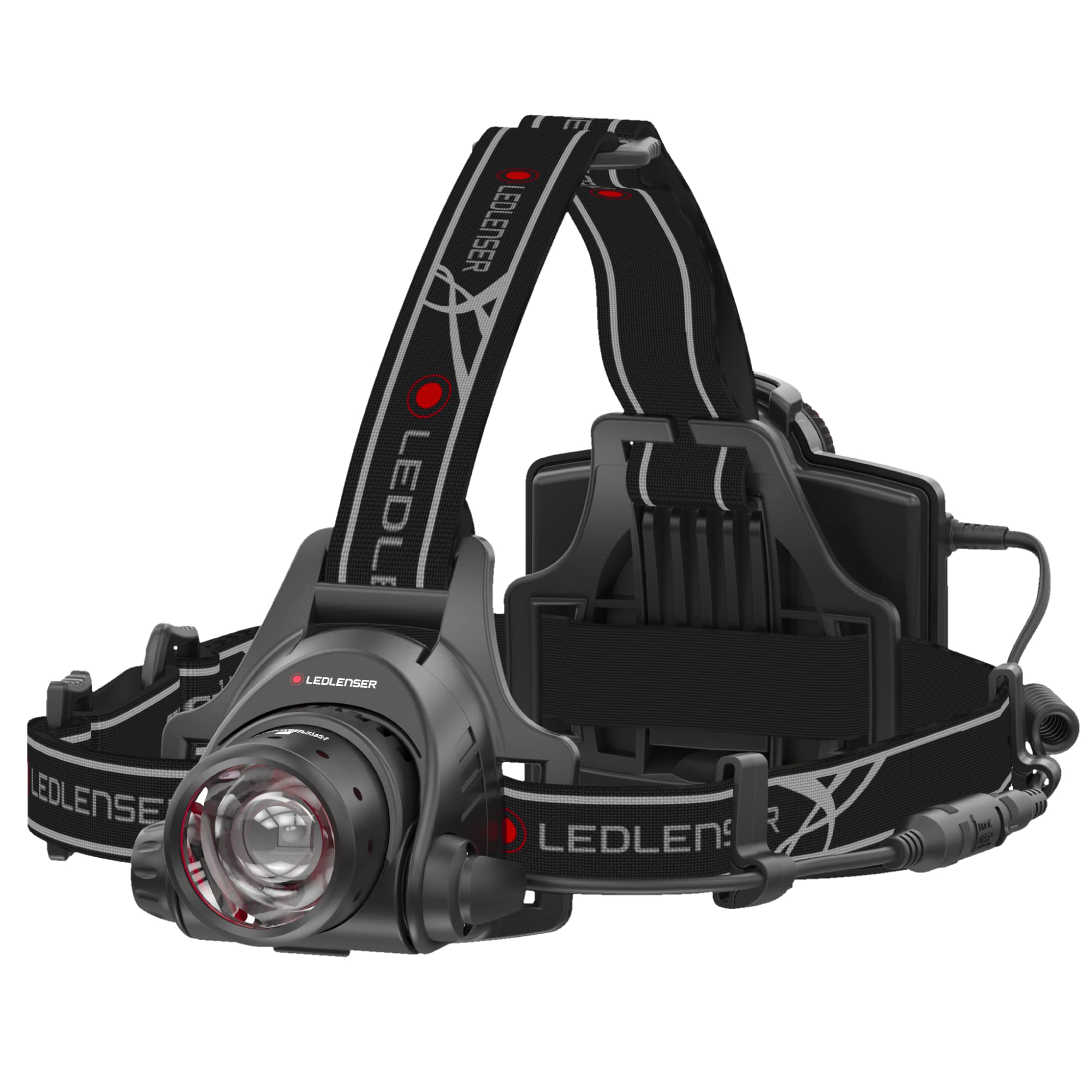 Ledlenser H14R.2 front beam highlights long-range visibility and focus.