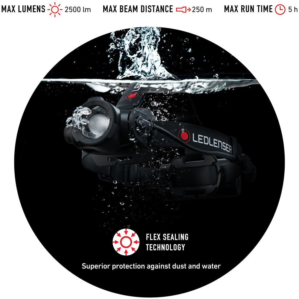 Ledlenser H15R Core magnetic charging for quick on-the-go recharging.