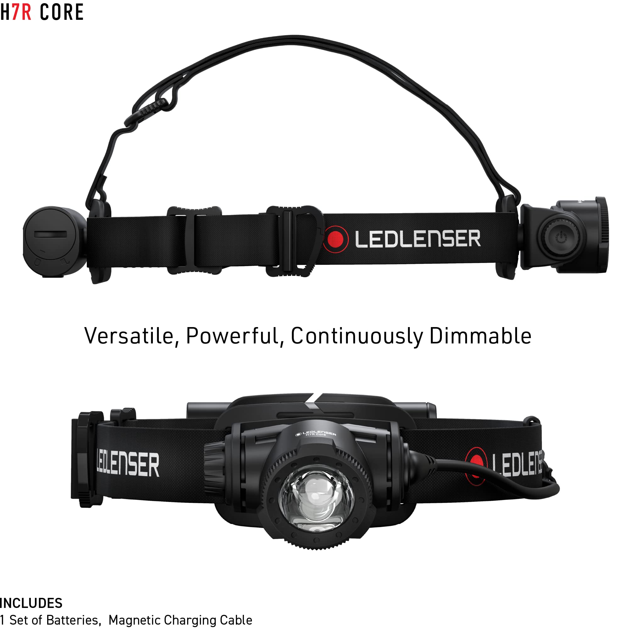 Ledlenser H7R Core hard hat light for reliable site illumination