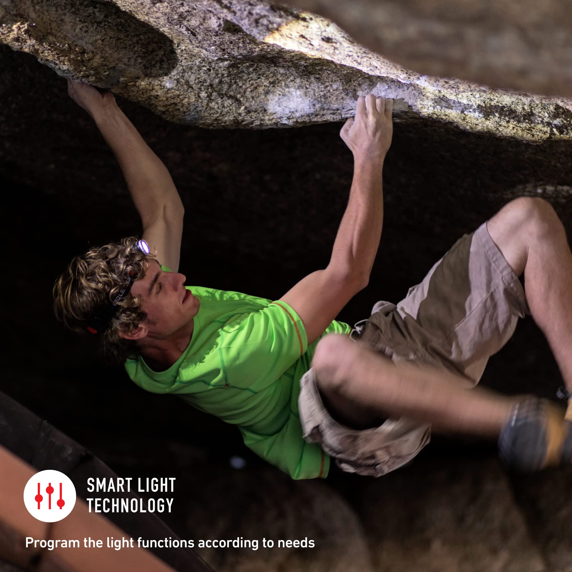 Ledlenser H7R.2 AAA battery backup option for power on the go.