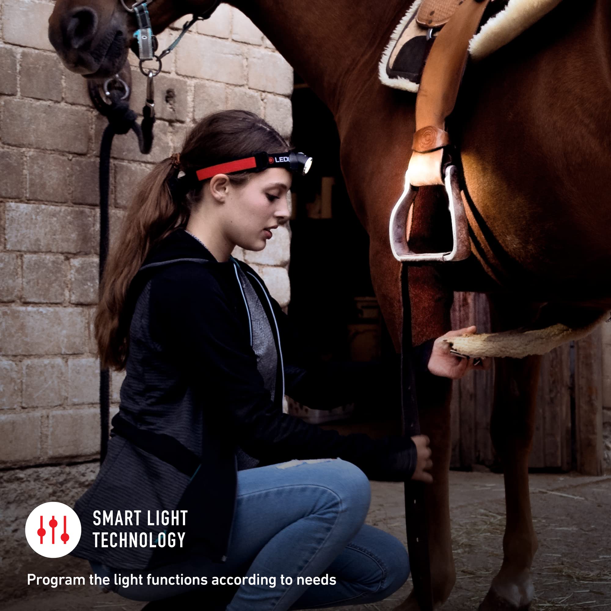 Ledlenser H8R compact design with washable strap for harsh environments