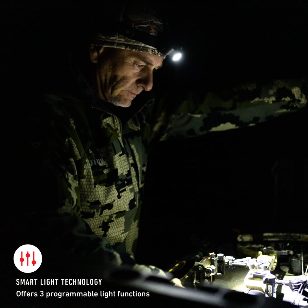 Ledlenser MH8 multi-color modes suited for night activities and wildlife-friendly lighting