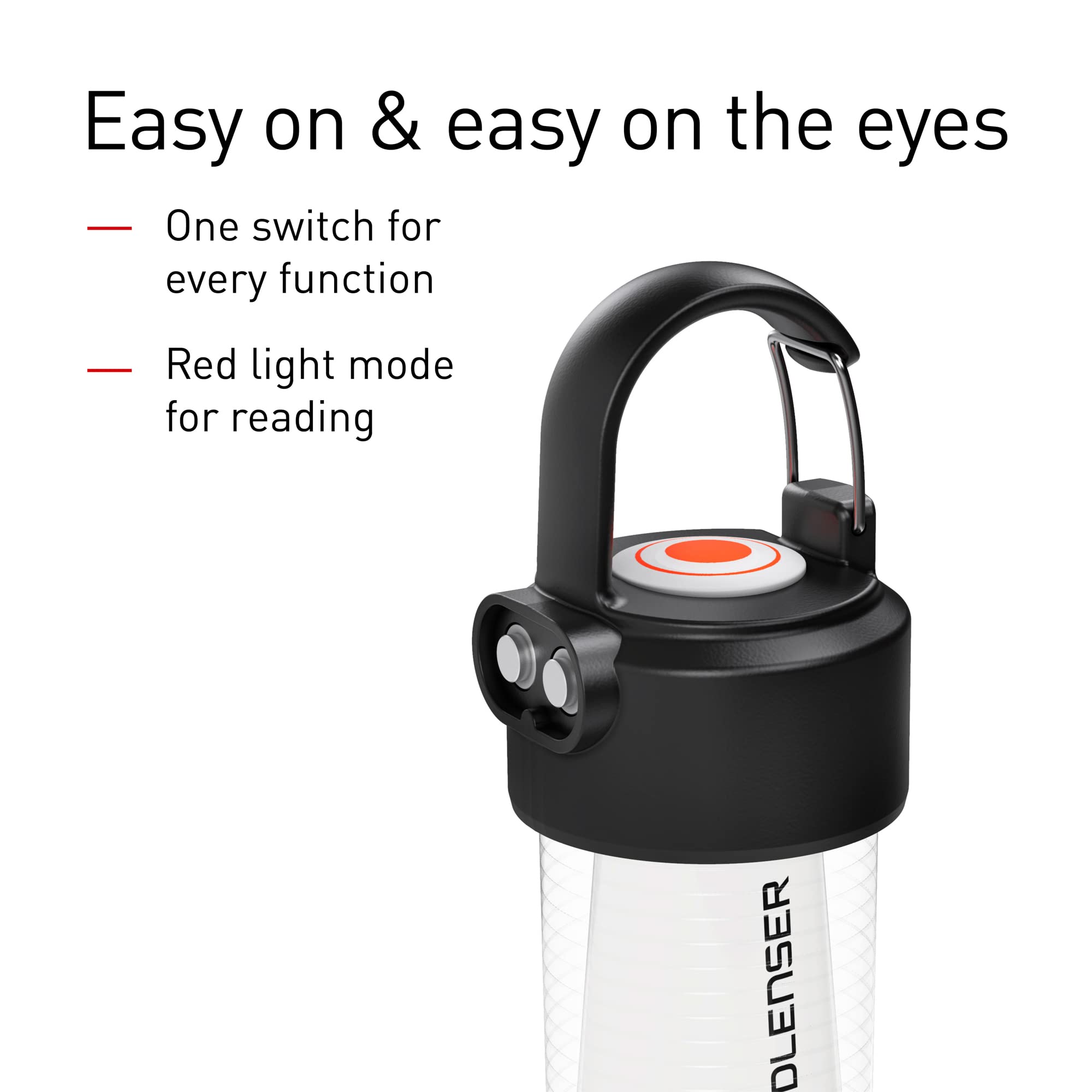 Ledlenser ML4 in campsite scene provides reliable area illumination