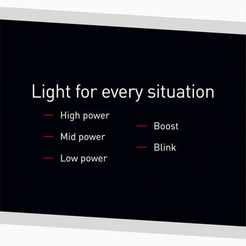 Ledlenser ML4 rechargeable battery provides versatile power for outdoor nights