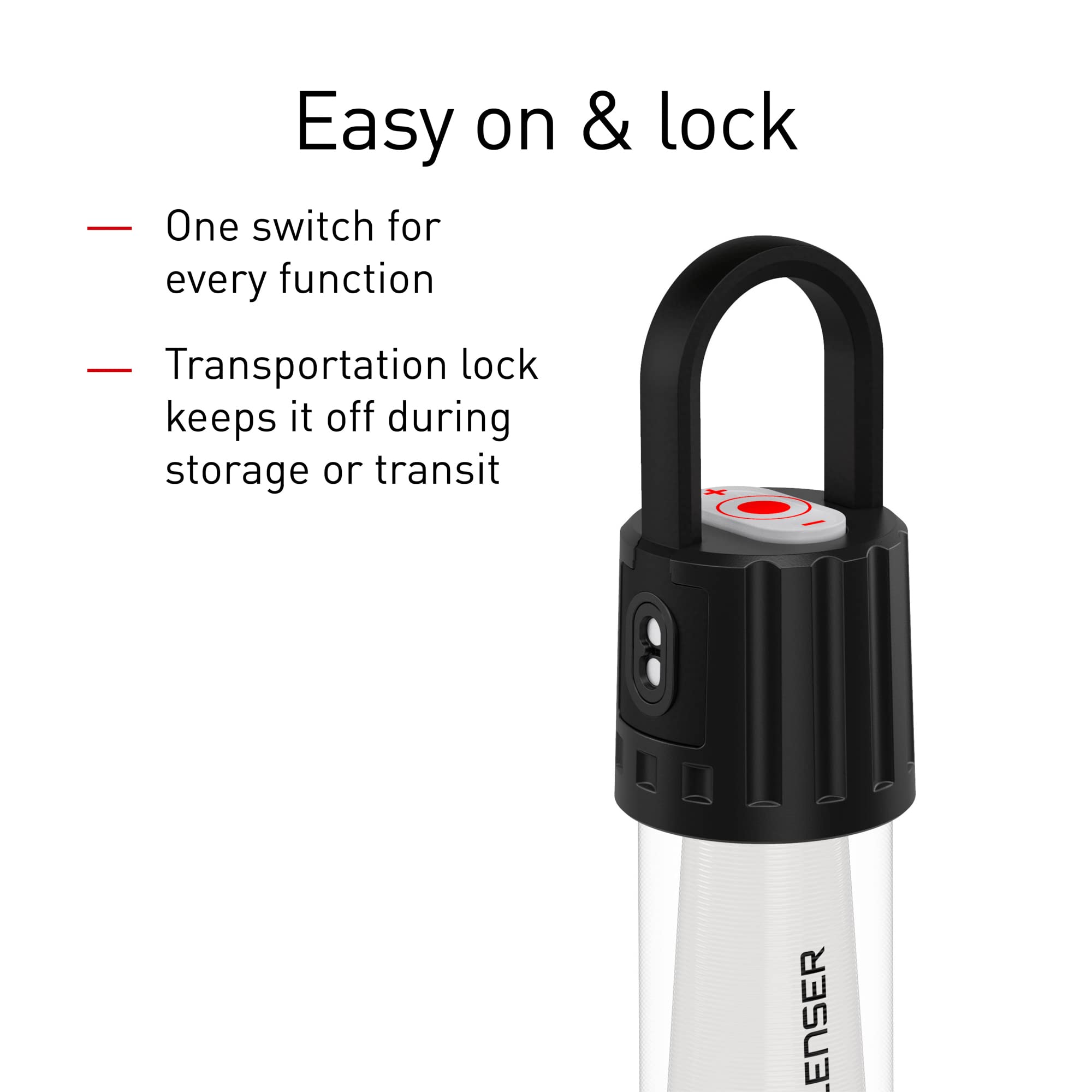Durable aluminum body built for rugged outdoor use