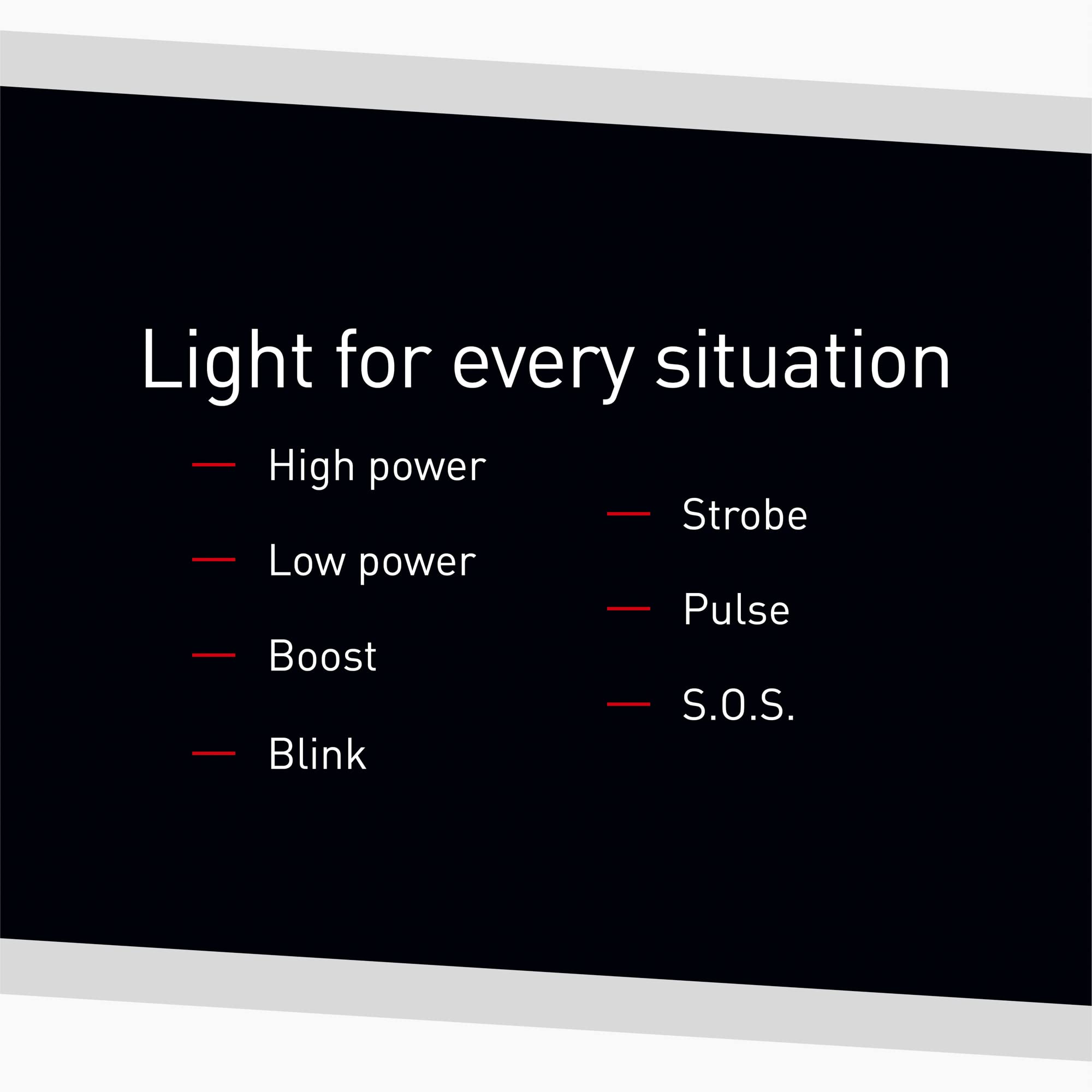 ML6 USB port enables on-the-go charging for devices