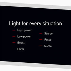 ML6 USB port enables on-the-go charging for devices