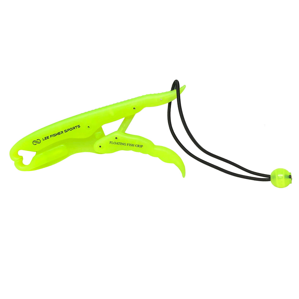 LEE FISHER SPORTS Fish Grip floating green for safe, easy catch and release.